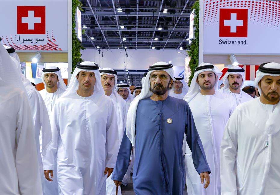  صاحب السمو الشيخ محمد بن راشد آل مكتوم-أخبار-محمد بن راشد يزور معرض الصحة العربي 2024