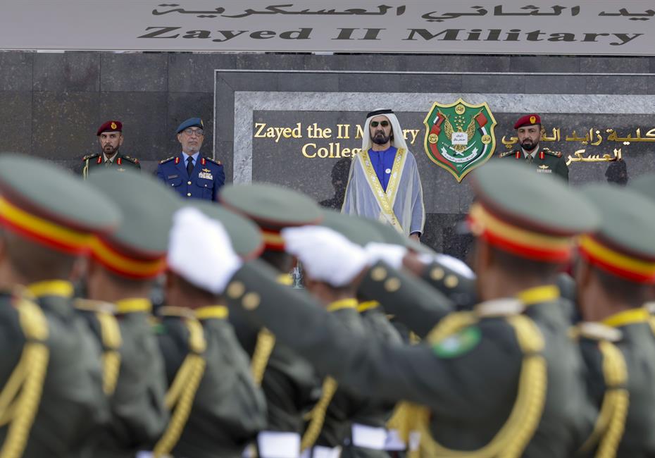 His Highness Sheikh Mohammed bin Rashid Al Maktoum-News-Mohammed bin Rashid attends graduation ceremony of Zayed II Military College
