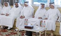 His Highness Sheikh Mohammed bin Rashid Al Maktoum-News-Mohammed bin Rashid meets with local dignitaries, businessmen, investors and senior officials at Union House in Dubai