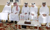 His Highness Sheikh Mohammed bin Rashid Al Maktoum-News-Mohammed bin Rashid meets with local dignitaries, businessmen, investors and senior officials at Union House in Dubai