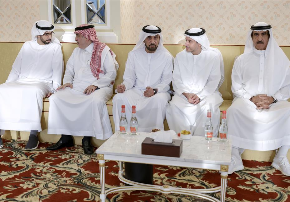 His Highness Sheikh Mohammed bin Rashid Al Maktoum-News-Mohammed bin Rashid meets with local dignitaries, businessmen, investors and senior officials at Union House in Dubai