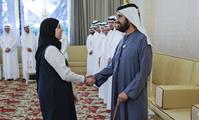 His Highness Sheikh Mohammed bin Rashid Al Maktoum-News-Mohammed bin Rashid meets with winners of Arab Reading Challenge UAE