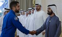 His Highness Sheikh Mohammed bin Rashid Al Maktoum-News-Mohammed bin Rashid meets with MBRSC team, reviews preparations for MBZ-SAT launch