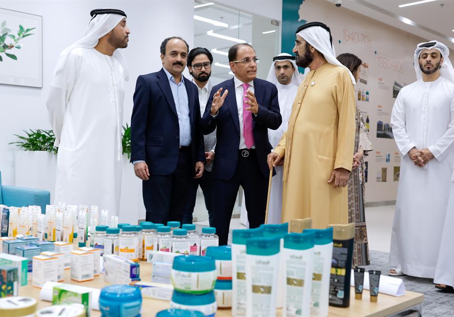 His Highness Sheikh Mohammed bin Rashid Al Maktoum-News-Mohammed bin Rashid visits global research centre of Himalaya Wellness