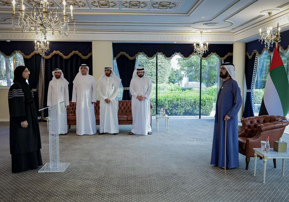 His Highness Sheikh Mohammed bin Rashid Al Maktoum-News-Mohammed bin Rashid presides over the swearing-in ceremony of 20 newly appointed members of Dubai Public Prosecution