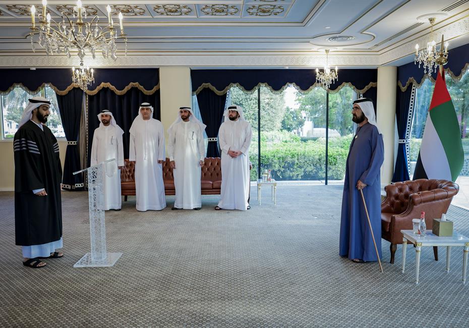 His Highness Sheikh Mohammed bin Rashid Al Maktoum-News-Mohammed bin Rashid presides over the swearing-in ceremony of 20 newly appointed members of Dubai Public Prosecution