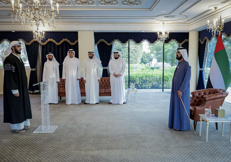 His Highness Sheikh Mohammed bin Rashid Al Maktoum-News-Mohammed bin Rashid presides over the swearing-in ceremony of 20 newly appointed members of Dubai Public Prosecution