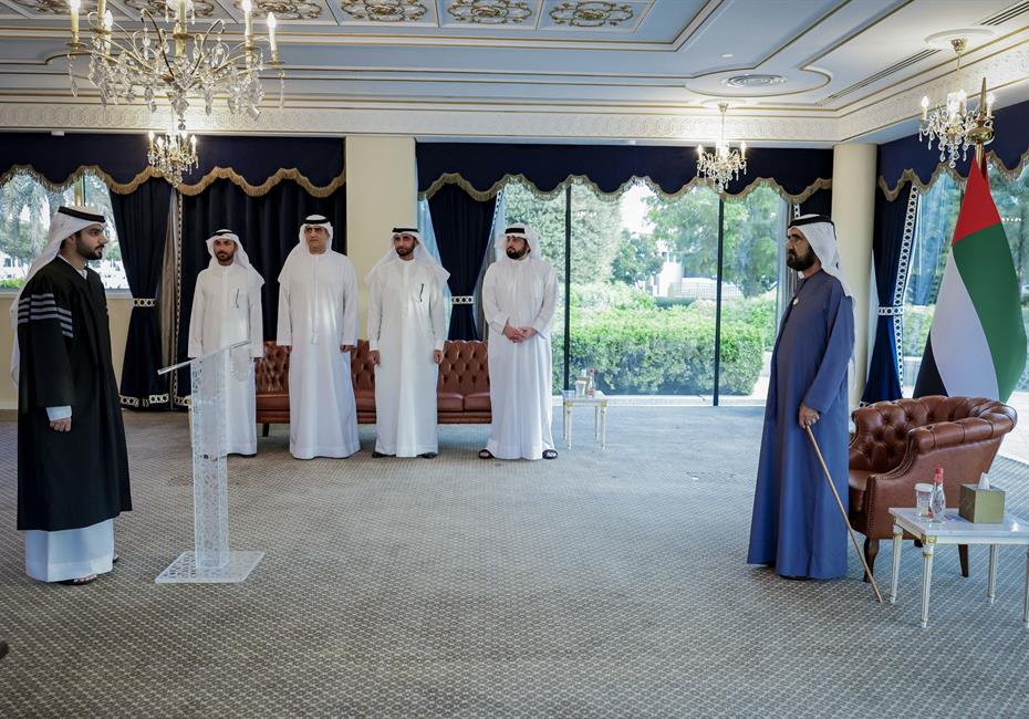 His Highness Sheikh Mohammed bin Rashid Al Maktoum-News-Mohammed bin Rashid presides over the swearing-in ceremony of 20 newly appointed members of Dubai Public Prosecution