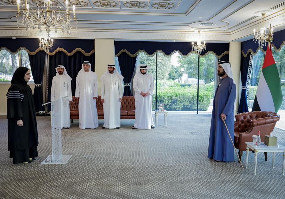 His Highness Sheikh Mohammed bin Rashid Al Maktoum-News-Mohammed bin Rashid presides over the swearing-in ceremony of 20 newly appointed members of Dubai Public Prosecution