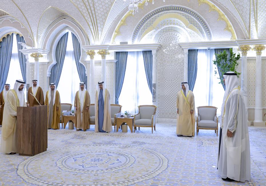 His Highness Sheikh Mohammed bin Rashid Al Maktoum-News-Hamdan bin Mohammed, newly appointed ministers take oath before UAE President, Mohammed bin Rashid