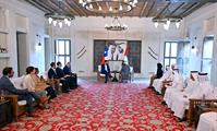 His Highness Sheikh Mohammed bin Rashid Al Maktoum-News-Mohammed bin Rashid meets with the President of Chile