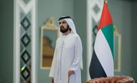  صاحب السمو الشيخ محمد بن راشد آل مكتوم-أخبار-أمام محمد بن راشد... خمسة مفتشين قضائيين جُدد يؤدون اليمين القانونية