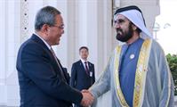 His Highness Sheikh Mohammed bin Rashid Al Maktoum-News-Mohammed bin Rashid receives China’s Premier of the State Council at Qasr Al Watan