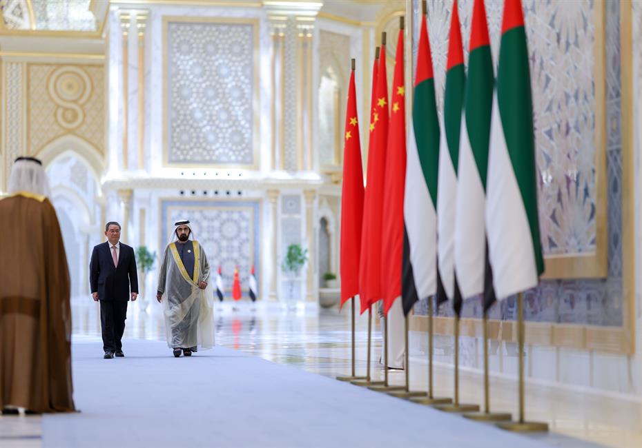 His Highness Sheikh Mohammed bin Rashid Al Maktoum-News-Mohammed bin Rashid receives China’s Premier of the State Council at Qasr Al Watan