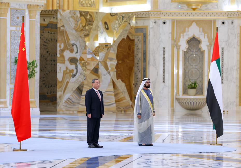 His Highness Sheikh Mohammed bin Rashid Al Maktoum-News-Mohammed bin Rashid receives China’s Premier of the State Council at Qasr Al Watan