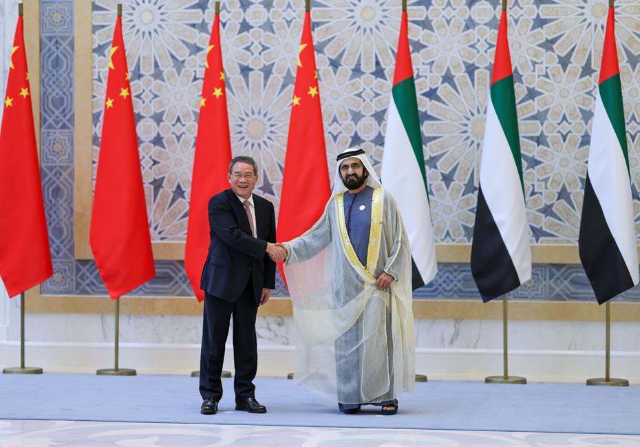 His Highness Sheikh Mohammed bin Rashid Al Maktoum-News-Mohammed bin Rashid receives China’s Premier of the State Council at Qasr Al Watan