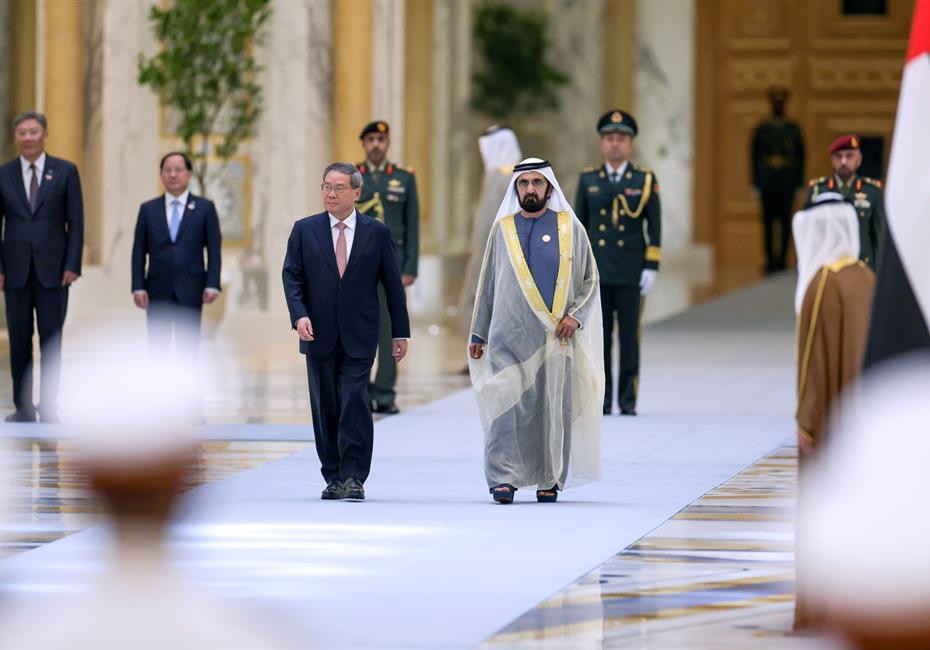 His Highness Sheikh Mohammed bin Rashid Al Maktoum-News-Mohammed bin Rashid receives China’s Premier of the State Council at Qasr Al Watan