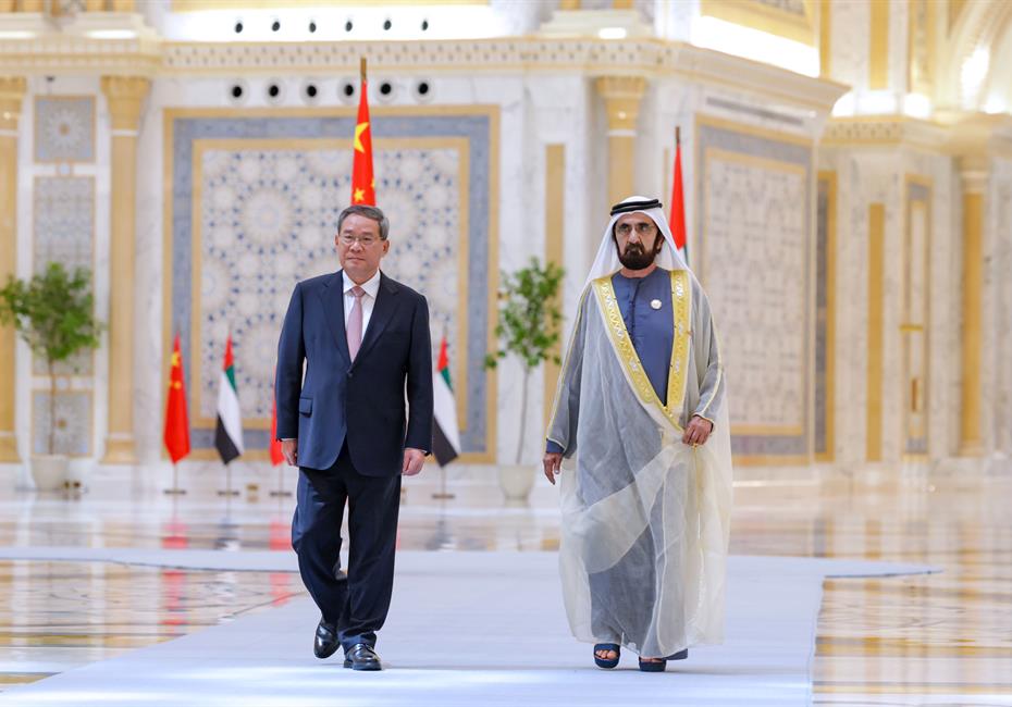 His Highness Sheikh Mohammed bin Rashid Al Maktoum-News-Mohammed bin Rashid receives China’s Premier of the State Council at Qasr Al Watan