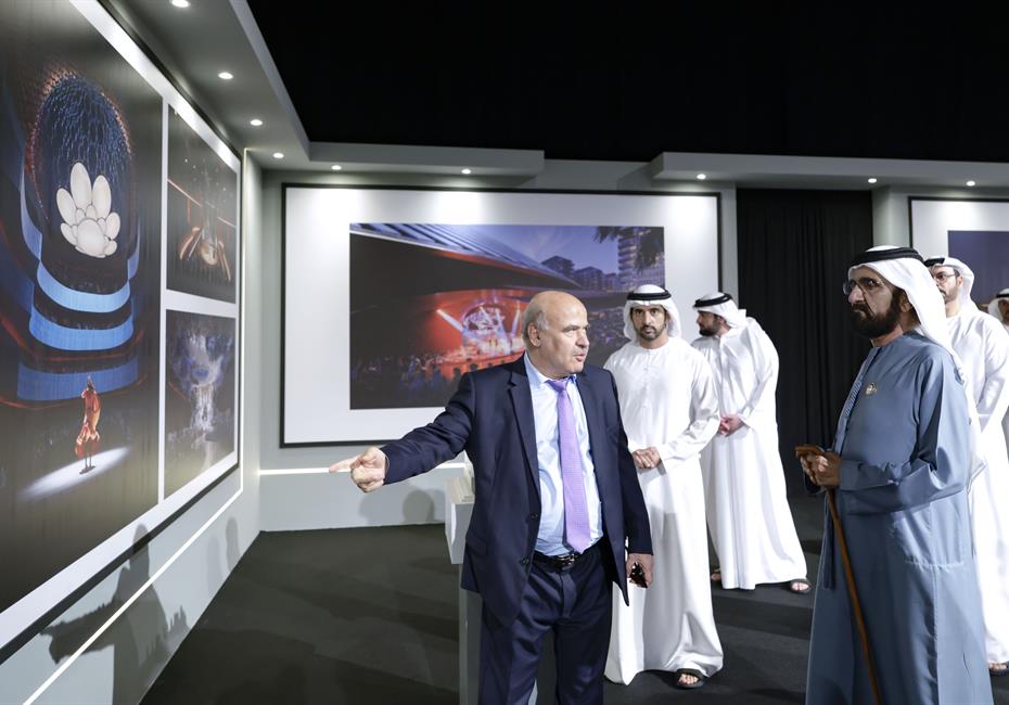 His Highness Sheikh Mohammed bin Rashid Al Maktoum-News-Mohammed bin Rashid reviews Azizi Developments’ cultural district project in Dubai South