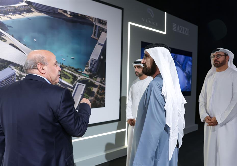 His Highness Sheikh Mohammed bin Rashid Al Maktoum-News-Mohammed bin Rashid reviews Azizi Developments’ cultural district project in Dubai South