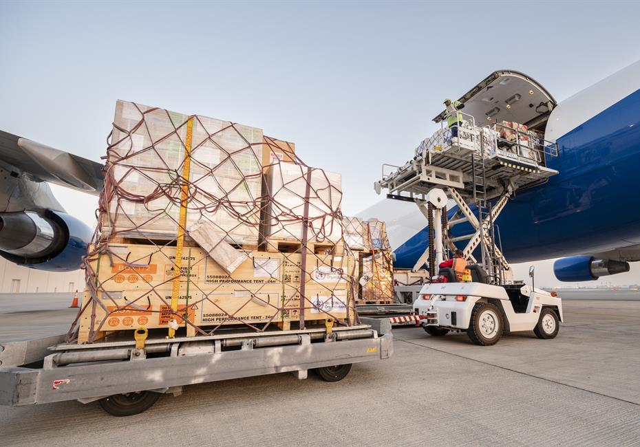 His Highness Sheikh Mohammed bin Rashid Al Maktoum-News-Under Mohammed bin Rashid’s directives, Dubai Humanitarian airlifts 71.6 MT of critical medical supplies to Gaza