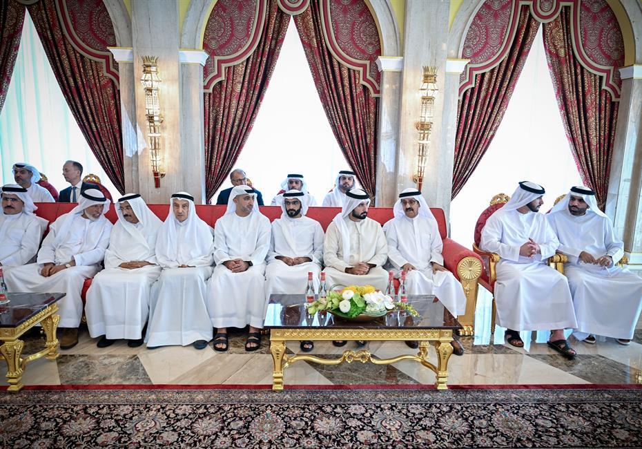 His Highness Sheikh Mohammed bin Rashid Al Maktoum-News-Mohammed bin Rashid meets with Group Chairman of HSBC Holdings