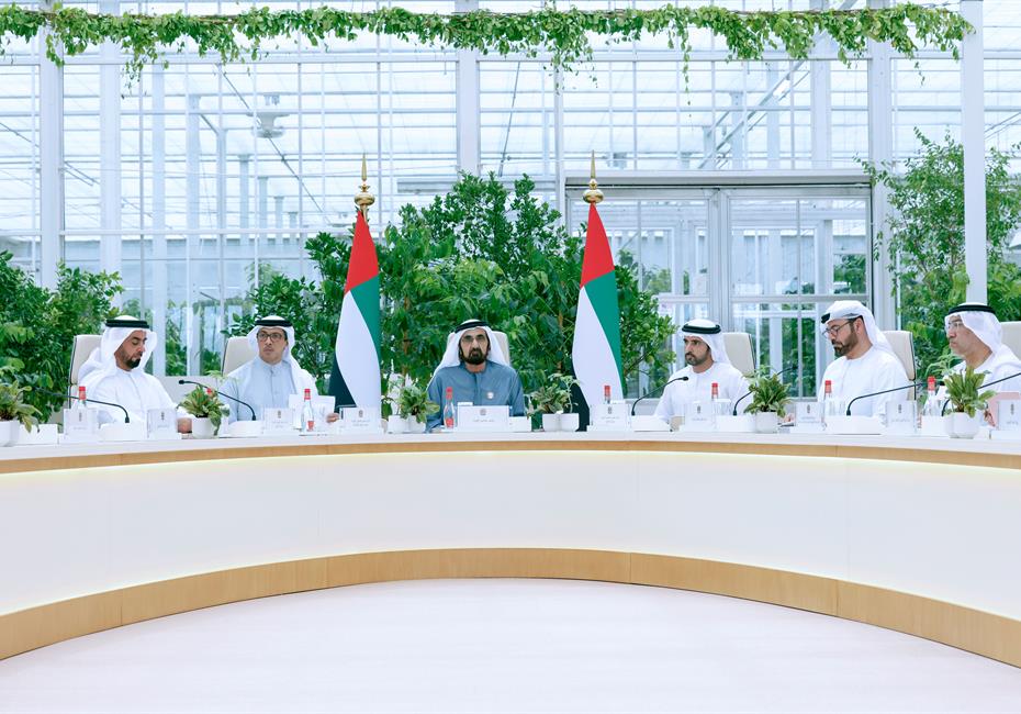 His Highness Sheikh Mohammed bin Rashid Al Maktoum-News-Mohammed bin Rashid chairs UAE Cabinet meeting in Al Marmoom, launches Plant the Emirates programme