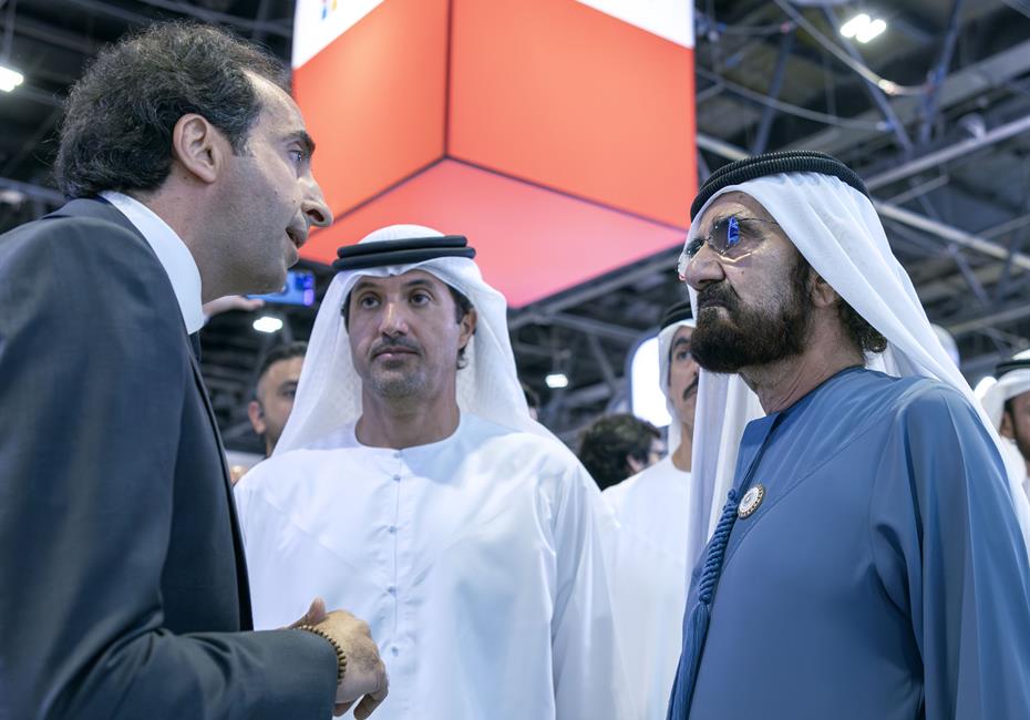 His Highness Sheikh Mohammed bin Rashid Al Maktoum-News-Mohammed bin Rashid tours GITEX GLOBAL 2024