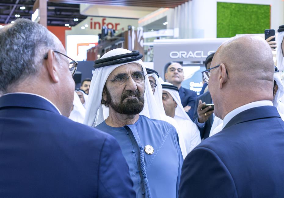 His Highness Sheikh Mohammed bin Rashid Al Maktoum-News-Mohammed bin Rashid tours GITEX GLOBAL 2024