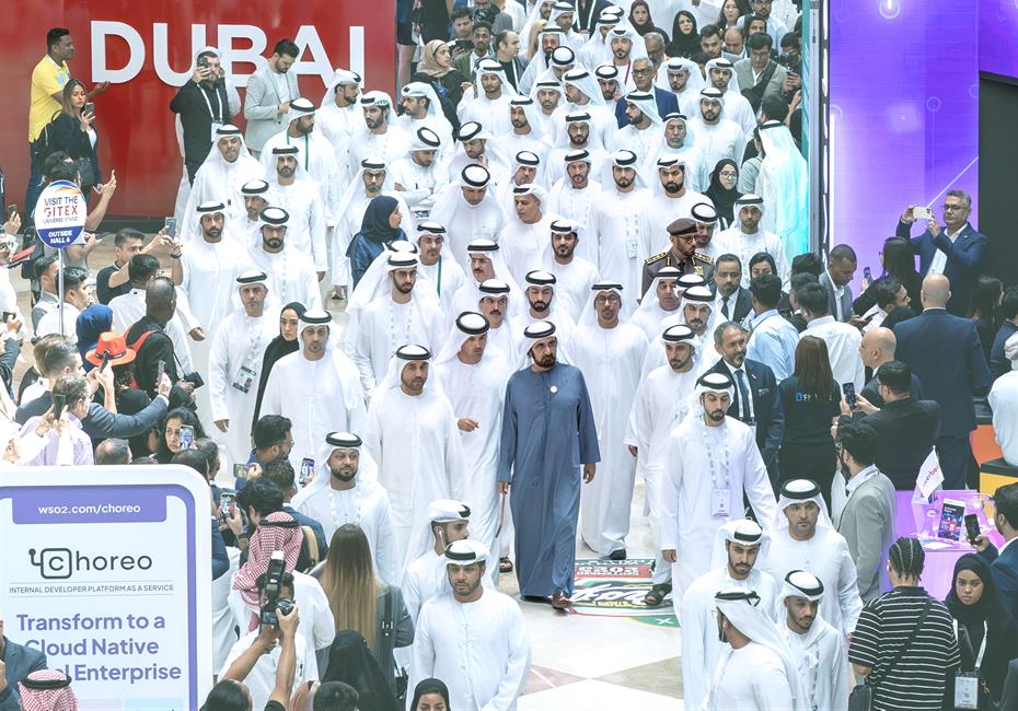 His Highness Sheikh Mohammed bin Rashid Al Maktoum-News-Mohammed bin Rashid tours GITEX GLOBAL 2024