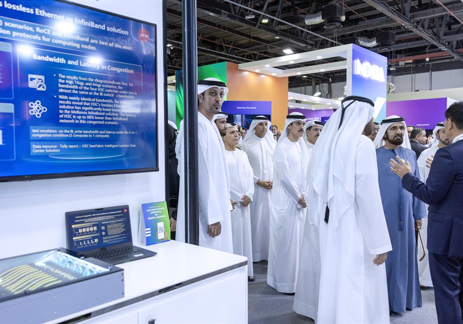 His Highness Sheikh Mohammed bin Rashid Al Maktoum-News-Mohammed bin Rashid tours GITEX GLOBAL 2024