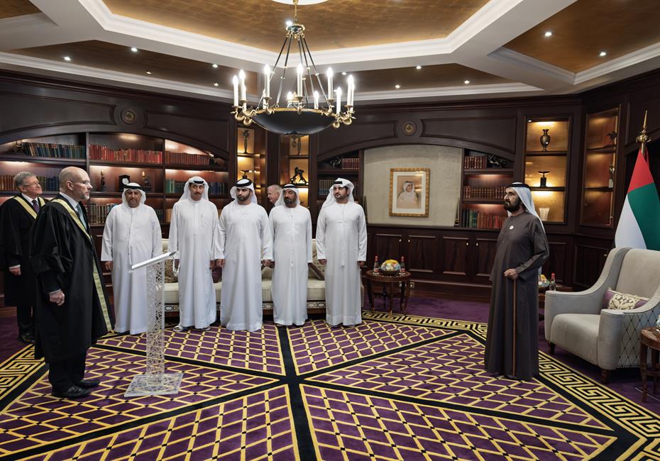 His Highness Sheikh Mohammed bin Rashid Al Maktoum-News-Mohammed bin Rashid presides over the swearing-in ceremony of new DIFC Courts judges