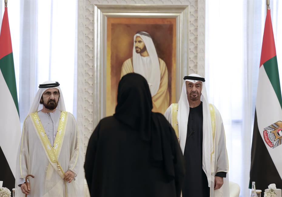 His Highness Sheikh Mohammed bin Rashid Al Maktoum-News-UAE President presides over the swearing-in ceremony of the newly appointed Minister of Family in presence of Mohammed bin Rashid and Mansour bin Zayed