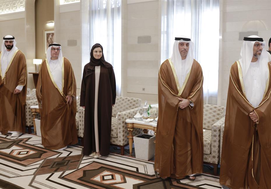 His Highness Sheikh Mohammed bin Rashid Al Maktoum-News-UAE President presides over the swearing-in ceremony of the newly appointed Minister of Family in presence of Mohammed bin Rashid and Mansour bin Zayed