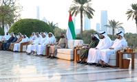 His Highness Sheikh Mohammed bin Rashid Al Maktoum-News-Mohammed bin Rashid meets with top graduates of Dubai Police Academy