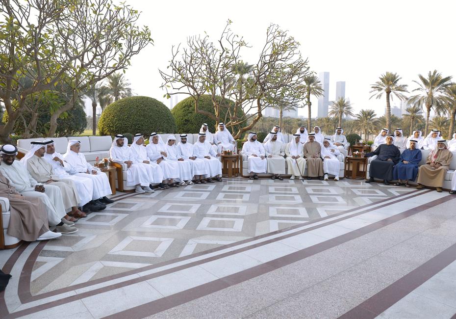 His Highness Sheikh Mohammed bin Rashid Al Maktoum-News-Mohammed bin Rashid meets with top graduates of Dubai Police Academy