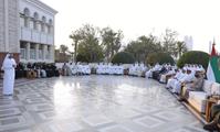 His Highness Sheikh Mohammed bin Rashid Al Maktoum-News-Mohammed bin Rashid meets with top graduates of Dubai Police Academy