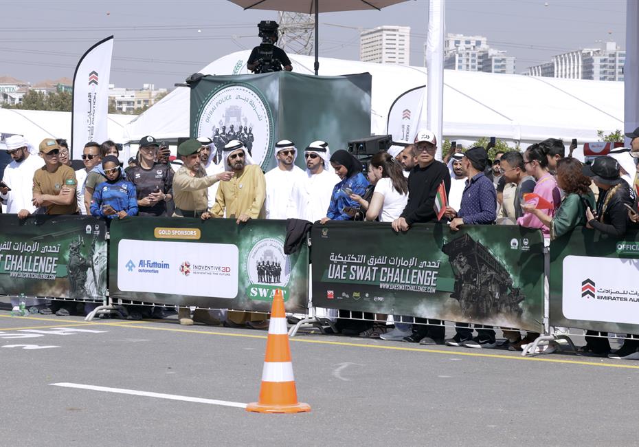 His Highness Sheikh Mohammed bin Rashid Al Maktoum-News-Mohammed bin Rashid witnesses UAE SWAT Challenge 2025 competitions