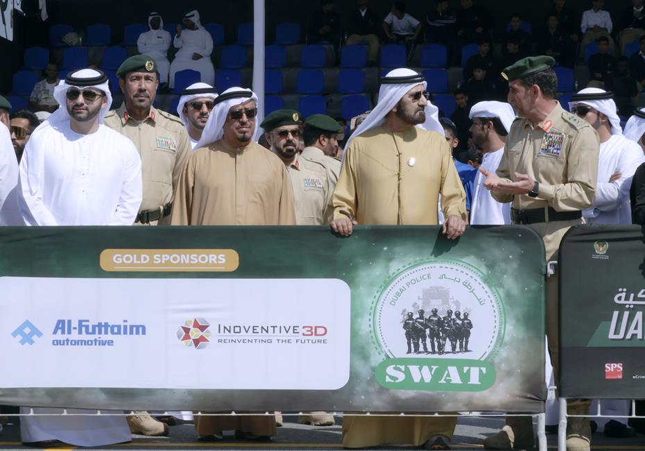 His Highness Sheikh Mohammed bin Rashid Al Maktoum-News-Mohammed bin Rashid witnesses UAE SWAT Challenge 2025 competitions