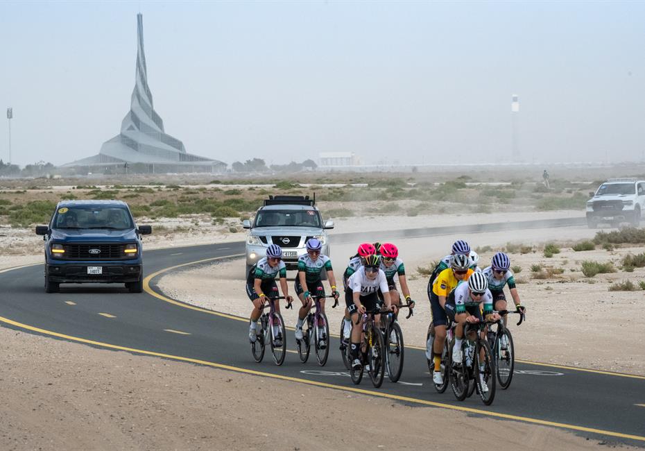 His Highness Sheikh Mohammed bin Rashid Al Maktoum-News-Mohammed bin Rashid attends Al Salam Cycling Championship’s Women’s Race at Al Marmoom Conservation Reserve