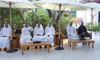 His Highness Sheikh Mohammed bin Rashid Al Maktoum-News-Mohammed bin Rashid meets with Mansour bin Zayed at Al Marmoom