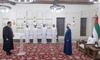 His Highness Sheikh Mohammed bin Rashid Al Maktoum-News-Mohammed bin Rashid presides over swearing-in ceremony of eight new judges at Dubai Courts