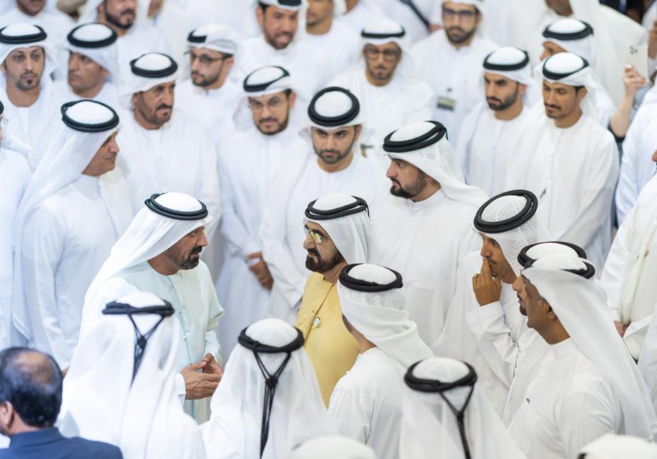 صاحب السمو الشيخ محمد بن راشد آل مكتوم-أخبار-محمد بن راشد يزور  معرض سوق السفر العربي 2025