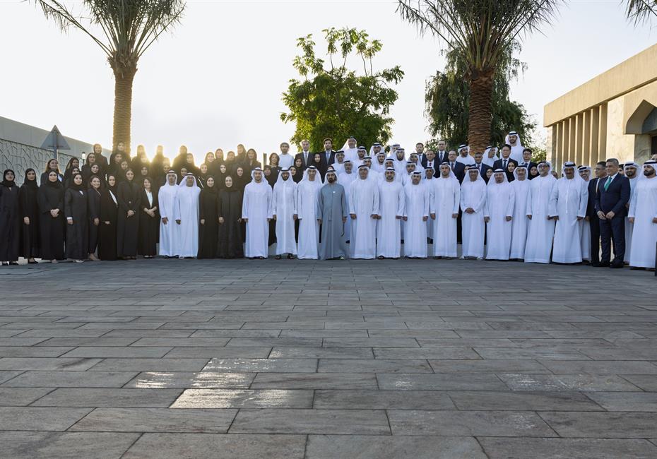 His Highness Sheikh Mohammed bin Rashid Al Maktoum-News-Mohammed bin Rashid meets with Foreign Trade and CEPA negotiation teams at the Ministry of Economy