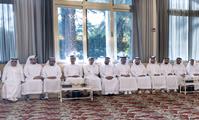 His Highness Sheikh Mohammed bin Rashid Al Maktoum-News-Mohammed bin Rashid meets with Foreign Trade and CEPA negotiation teams at the Ministry of Economy