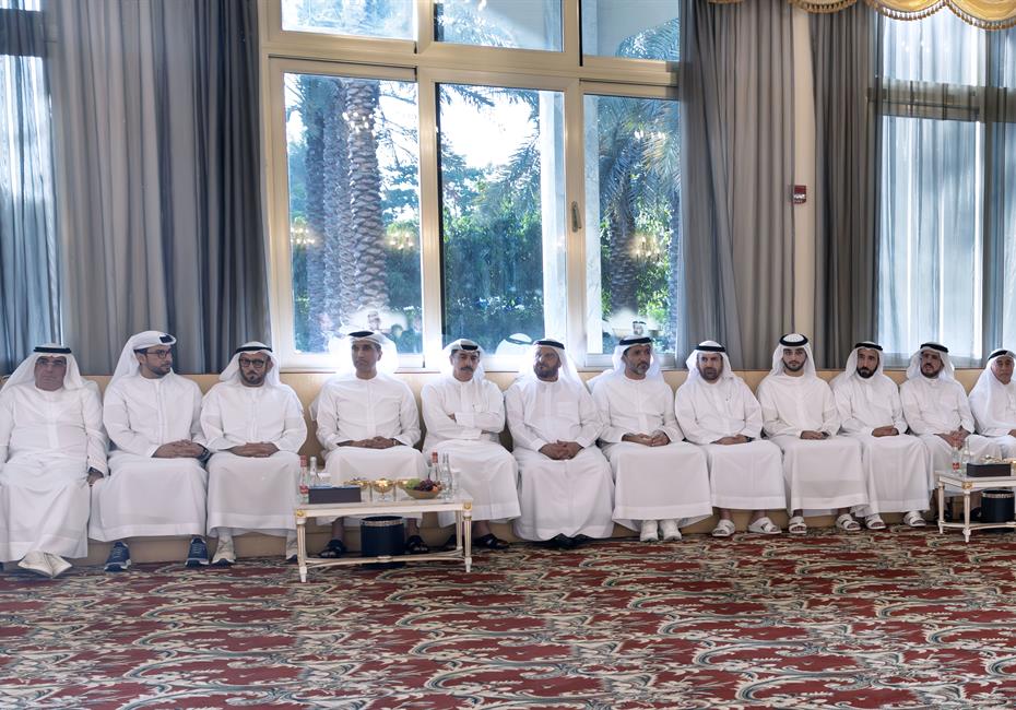 His Highness Sheikh Mohammed bin Rashid Al Maktoum-News-Mohammed bin Rashid meets with Foreign Trade and CEPA negotiation teams at the Ministry of Economy