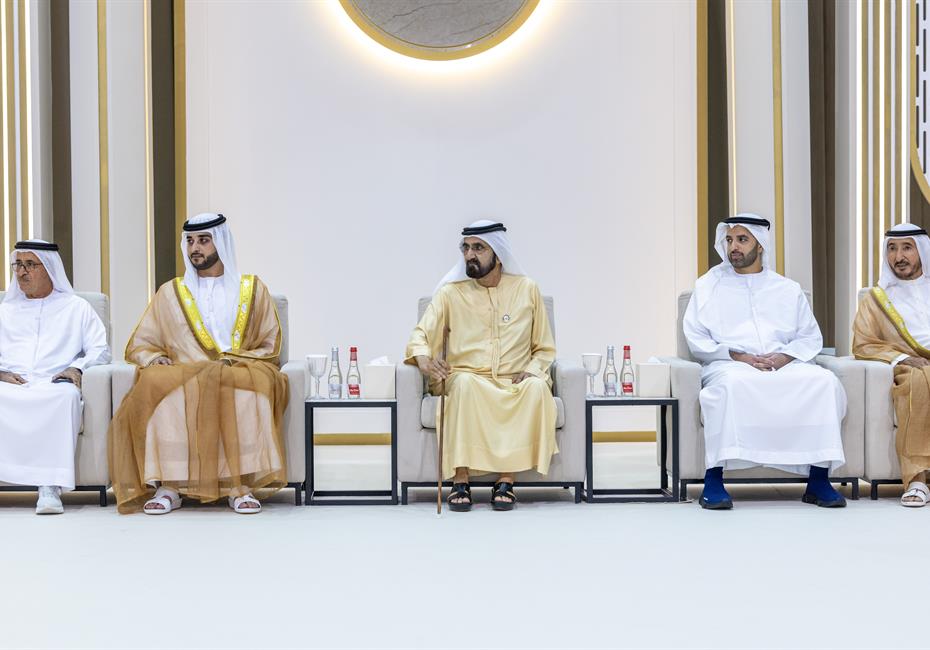  صاحب السمو الشيخ محمد بن راشد آل مكتوم-أخبار-محمد بن راشد يحضر أفراح آل مكتوم
