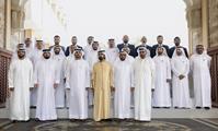 His Highness Sheikh Mohammed bin Rashid Al Maktoum-News-Mohammed bin Rashid receives Shabab Al Ahli Football Club following four-trophy season