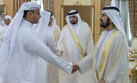  صاحب السمو الشيخ محمد بن راشد آل مكتوم-أخبار-محمد بن راشد يستقبل المهنئين بعيد الأضحى المبارك