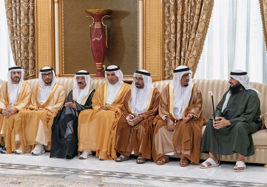  صاحب السمو الشيخ محمد بن راشد آل مكتوم-أخبار-محمد بن راشد يستقبل المهنئين بعيد الأضحى المبارك